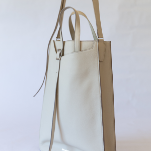 Sac en cuir, grand model Aubépine