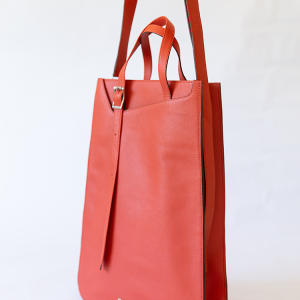 Sac en cuir, grand model Aubépine