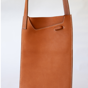 Sac minimaliste en cuir de veau, sac Sureau