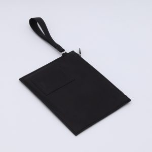 Pochette Achillée Homme en cuir avec dragonne